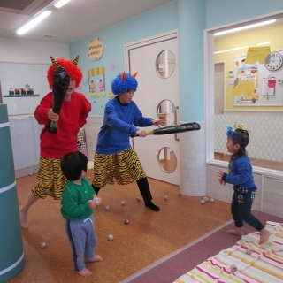 今月のひとコマ（節分）