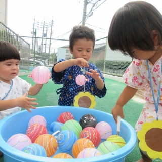 今月のひとコマ（待ちに待ったミニミニ夏祭り！）