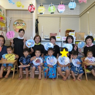 今月のひとコマ（ロジキッズ高蔵寺の夏祭り！！）ＮＯ.1