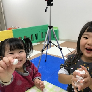 今月のひとコマ（もちつき）