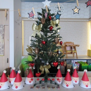 今月のひとコマ（クリスマス会）